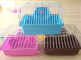 Бесплатная доставка Odaya Hamster Cage Cage Listed Cage Простая портативная внутренняя хомяка поставляет фундамент клетки золотой шелковый медведь клетки
