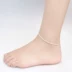 2018 mới mùa hè sterling bạc vòng chân phiên bản Hàn Quốc của đơn giản và hào phóng nhỏ dây đeo vòng chân nữ trang sức nữ - Vòng chân lắc chân nữ inox Vòng chân