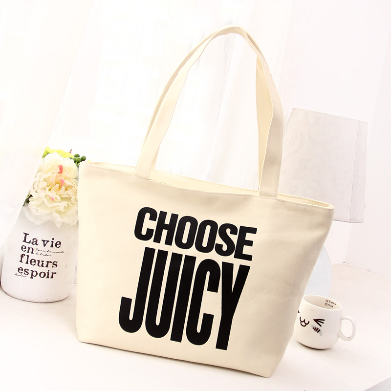 2015 new handbag fresh art Fan minimalist canvas shoulder bag large bag handbag Korean casual tide