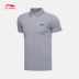 Li Ning áo ngắn tay polo nam mới thể thao loạt cuộc sống ve áo đan ngắn mùa hè thể thao áo polo aremi Áo polo thể thao