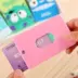 Bộ phim hoạt hình acrylic stereo thẻ di động Hàn Quốc bộ thẻ xe buýt dễ thương Bộ thẻ PVC bộ thẻ gói thang máy bộ thẻ Chủ thẻ