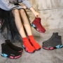 Ins siêu lửa vớ giày nữ mùa xuân đàn hồi cao để giúp Paris Hàn Quốc ulzzang dệt kim trọng lượng nhẹ giày thường giày thể thao adidas nữ