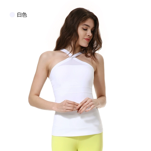 Летняя сексуальная одежда для йоги, спортивный жилет для спортзала