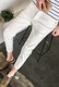 Thanh niên 2017 phổ biến bình dân nam Hàn Quốc đen trắng co giãn Quần jeans nam dài quần thủy triều - Quần jean