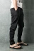 ◆ giải thích ◆ ban đầu người đàn ông thương hiệu chấm đen bông đàn hồi thắt lưng màu đen kết cấu bông scimitar chân quần âu quần jean nam đẹp Quần mỏng