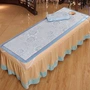 Vẻ đẹp giường mat vuông đầu tròn hình thang phổ mat giường massage tre mat băng lụa mat phụ kiện massage đệm nước dành cho người ốm