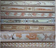 Бордюр 卫生间瓷砖腰线 厨房客厅陶瓷腰线装饰线条边条 抛晶腰线 佛山