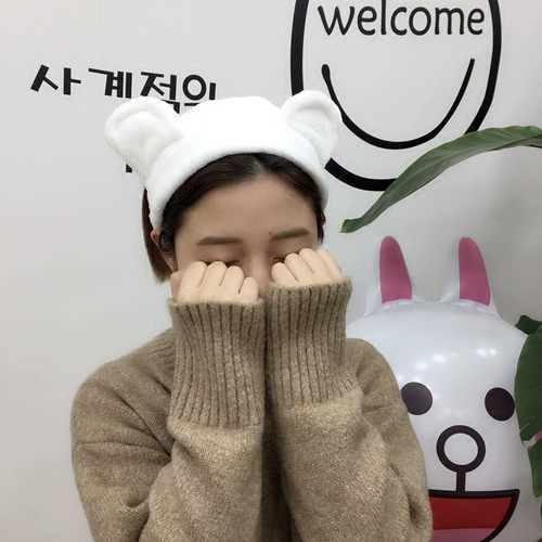 Мультяшный милый кролик, японская повязка на голову, аксессуар для волос, Южная Корея