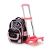 Towbar túi đi học tiểu học nữ có thể kéo trẻ em trượt hộp kéo dual-sử dụng vai túi kéo ba lô PU Túi bé / Ba lô / Hành lý