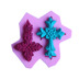 5 Jesus Silicone DIY Cross Fondant Silicone Khuôn Chất lỏng Silicone Khuôn mềm gốm Hướng dẫn sử dụng Vải nhỏ giọt khuôn silicon Tự làm khuôn nướng