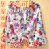 Của nam giới Home Shorts Silk Dad Kích Thước Lớn Kết Cấu Lụa Pajama Quần Bãi Biển Quần Quần Short Lớn Đa Màu Satin 	quần đi biển giá sỉ	 Quần bãi biển