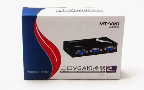 Matuo MT-15-2CH 2 VGA Video Switch 2 Вход 1 Видео Шарингер