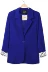 Bắp cải giá người mới đến hàng tốt mới của phụ nữ đơn giản một nút dài tay phù hợp với áo khoác G11 áo kiểu trung niên hàn quốc Business Suit