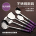 Thìa thìa inox 5 bộ đặt bếp inox bếp xẻng chao đầy bộ dụng cụ nấu bếp - Phòng bếp nồi inox Phòng bếp