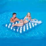 Bestway, оригинальная надувная пляжная кровать для двоих, водный кушон