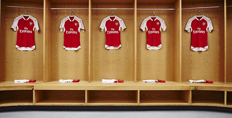 15-16 Arsenal shirts Cup Champions Edition Axiannubo word Ozil shirt Sanchez Set send socks
