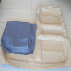 покрытие 适用于大众波罗志俊捷达尚酷朗行力帆x620汽车装用地板革手缝地胶