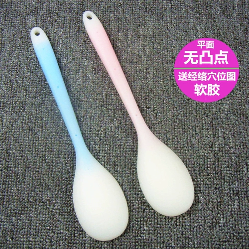 Длинный массажер для всего тела, силиконовые барабаны