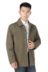 Cotton rửa cát nam trung niên của nam giới bông áo giản dị kích thước lớn áo khoác trung niên ve áo mùa xuân áo khoác bomber nam Áo khoác