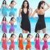 Áo tắm nữ nhiều màu quyến rũ quyến rũ thanh lịch Váy đi biển hai mảnh một trong áo tắm bể bơi mùa xuân nóng bỏng - Bộ đồ bơi One Piece