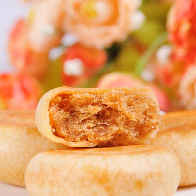 搜食记金牌肉松饼400g