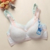 Học sinh trung học cơ sở và trung học cơ sở không có vòng thép phát triển đồ lót cotton ba hàng khóa cô gái áo ngực thể thao áo lót cho người làm ngực Áo ngực ren