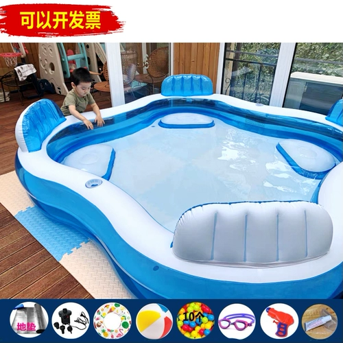 Выход сгущенного ремня заднего сиденья плавание бассейн фермерский дом высокий детский бассейн для детской драма