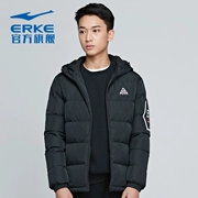 Hongxing Erke down jacket nam 2018 thu đông mới áo khoác đệm ấm áo gió áo khoác trùm đầu quần áo nam - Thể thao xuống áo khoác