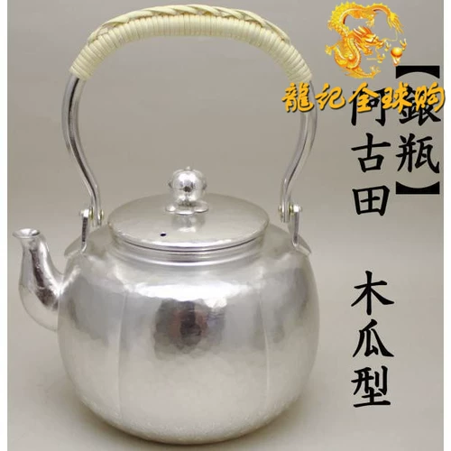 Японский чайный набор серебряной бутылки Agutor Showfeng Church сделана серебряной японской покупкой подлинной гарантии