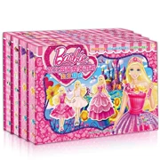 Barbie Magnet Princess Dress Up Quần áo Sticker Toy Book 2-6 Năm 3 Girls Girls Children Lặp lại Dán Dán - Đồ chơi giáo dục sớm / robot