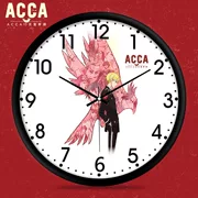 Khóa học giám sát học khu ACCA13 Anime Sinh viên ngoại vi Hoạt hình đồng hồ tròn Mute Đồng hồ treo tường Phòng đồng hồ thạch anh