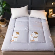 Thảm đôi giường đôi trên ký túc xá trên giường cảm thấy nhà chạm sàn dễ thương giường nệm bông thấm hút ẩm - Nệm