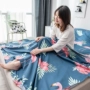 Túi ngủ du lịch cotton xách tay chống bẩn màu khách sạn khách sạn lót đôi vệ sinh trên tấm bẩn - Túi ngủ túi ngủ con nhộng cho bé