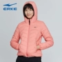 Áo khoác nữ Hongxing Erke 2018 thu đông mới cho bộ đồ cotton mới của phụ nữ xuống ấm áp ấm áp chống gió thời trang thể thao nữ - Quần áo độn bông thể thao áo khoác đại hàn nữ