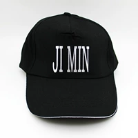 BTS Bulletproof Youth Corps Park Ji-soo JIMIN Mô hình cá nhân Mũ bóng chày bằng mũ Mũ - Bóng chày 	gậy bóng chày xanh