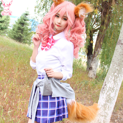 taobao agent Fate/Fate Extella Yuzao in front of cosplay service college dress daily clothing shoe wig ears tail