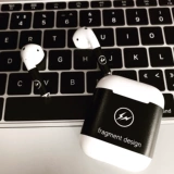 Комплект, беспроводные наушники, защитная наклейка, bluetooth, iphone