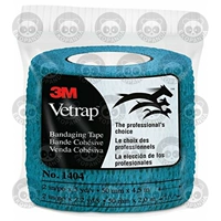 3M Vetrap Veterinary Bandaging лента, 5-YD Rolls Veterinary Bannage Roll