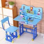 Bàn học của trẻ em có thể được nâng lên và hạ xuống thời trang đơn giản Bàn học cho học sinh tiểu học viết bàn cho bé trai và bé gái Bàn ghế - Phòng trẻ em / Bàn ghế