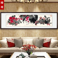 Китайская живопись гостиная декоративная живопись ца Байши цветок, как новый китайский цветок и птиц, расцвета, фоновая картина стена, настенная живопись, висящая картина