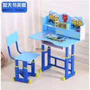Trẻ em bàn ghế học sinh Zhuojia tủ sách học bàn viết lớp trẻ em bàn và bộ bàn ghế kết hợp - Phòng trẻ em / Bàn ghế