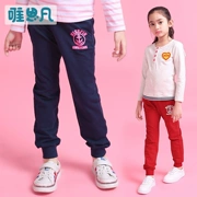 Cần bán quần áo trẻ em quần bé gái mùa thu quần trẻ em dệt quần Hàn Quốc trong quần âu trẻ em lớn