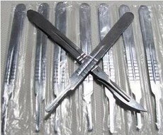 Аксессуары для настольного тенниса 胶皮切割刀裁剪刀乒乓球拍粘拍 带10片刀片