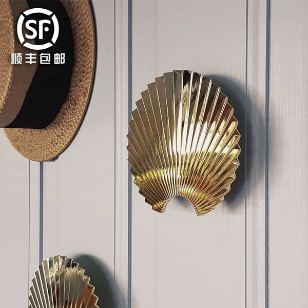 Ho+me сейчас в наличии дания AYTM CONCHA золотой оболочка стена подключить метоп декоративный подключить множественный выбор