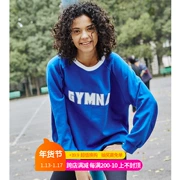 Xiaoxi nhà tập thể dục quần áo gymna gốc retro áo len dài tay mùa thu và mùa đông thể thao giản dị áo thun nữ