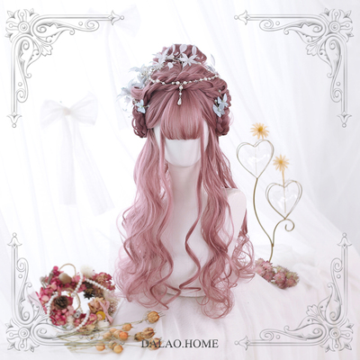 taobao agent Curly wig, bangs, Lolita style