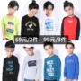 Chỉ nghĩ đến quần áo trẻ em áo thun tay dài cho bé mùa xuân hè 2019 ở trẻ lớn Học sinh Hàn Quốc chạm đáy áo cotton áo thun trẻ em xuất khẩu