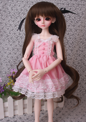taobao agent Bjd baby clothes sd baby clothes pink lace dress（Cable size）