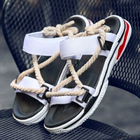 Giày dép nam mùa hè thoáng khí phiên bản Hàn Quốc của dép đi biển ulzzang Harajuku giày cũ hoang dã dép thủy triều - Giày thể thao / sandles sandal nữ hàn quốc