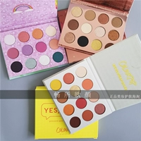 Американский официальный сайт Colorpop12 Цветная палитра теней для век да, пожалуйста, закат розовый диск Unicorn бесплатная доставка